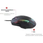Мишка Motospeed V90 Black (mtv90b): Ергономіка для правої руки