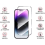 Защитное стекло для iPhone BeCover Tempered Glass Black for iPhone 15 Pro (710593): Цвет черный