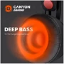 Наушники Canyon GH-8A Interceptor Black/Orange (CND-SGHS8A): Тип крепления оголовные