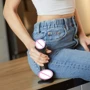 Реалистичный фаллоимитатор Strap-On-Me Sliding Skin Realistic Dildo Black - XXL