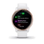 Смарт-часы Garmin Venu 2S Rose Gold Stainless Steel Bezel with White Case and Silicone Band (010-02429-13): Операционная система Проприетарная