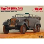 Немецкий штабной автомобиль Typ G4 (Kfz.21) , WWII German staff car(ICM35538)