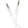 Кабель Hoco Audio Cable AUX 3.5mm Jack UPA16 2m White: Тип Mini-jack 3.5mm - Mini-jack 3.5mm