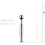 Полый уретральный стимулятор Sinner Gear Unbendable — Hollow Penis Plug