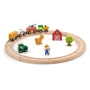 Дерев'яна залізниця Viga Toys 19 ел. (51615)