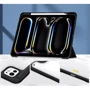 Аксесуар для iPad BeCover Soft Edge TPU з Pencil Mount Black для iPad Pro 11 M4 2024 (711714): Особливості отделение для стилуса, Удобно держать в руке, Стильный дизайн, Стильный внешний вид, Складывается в подставку, Приятен на ощупь