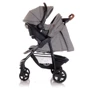 Универсальная коляска 2 в 1 Lorelli DAISY SET с автокреслом (dark grey lighthouse): Тип коляски универсальная коляска (2-в-1)