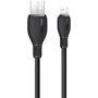 Кабель Baseus USB Cable to Lightning Pudding Series Fast Charging 2.4A 1.2m Black (P10355700111-00): Тип USB Cable - Lightning