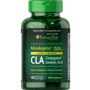 Puritan's Pride MyoLeptin CLA 1 500 mg кон'юговані лінолева кислота 90 гелевих капсул
