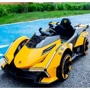 Детский электромобиль Bambi Racer Lamborghini желтый (M 4865EBLR-6): Материал колес EVA