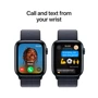 Apple Watch SE 2 2024 40mm GPS Midnight Aluminum Case with Ink Sport Loop (MXEA3QH/A) UA: Экран OLED LTPO (яркость до 1000 нит) с технологиями Retina / 324x394 пикселей / защитное стекло Ion-X повышенной прочности
