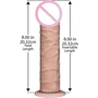 Фаллоимитатор UltraSkyn Realistic Cock 8", 20.3х4,6 см