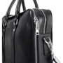 Мужская конференц-сумка Vito Torelli черная (VT-6048-3-black): Тип ручки Со съемным ремнем, Плечевой ремень, С двумя ручками, Короткая ручка