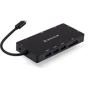 Адаптер Vinga Adapter USB-C to VGA+HDMI+RJ45+3xUSB3.0+USB2.0+SD/TF+PD+mini-jack 3.5 (VHYC10): Додаткові роз'єми 3.5mm Headphone, USB-C, SD+TF Card, USB OTG, USB 3.0, Ethernet, HDMI, VGA