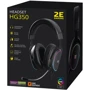 Наушники 2E Gaming HG350 RGB USB 7.1 Black (2E-HG350BK-7.1): Тип конструкции полноразмерные