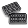 Электрогриль Cuisinart GRSM3E: Размеры поверхности, см 18x23