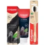 Colgate Naturals Зубна паста Ефективне відбілювання 75мл + Зубна щітка Colgate Бамбук м'яка