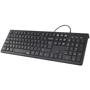 Клавіатура HAMA KC-200 Black (89182681): Кількість клавіш 105