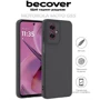Чохол для телефона BeCover TPU Case Black для Motorola Moto G55 (712750): Плівка в комплекті нет