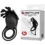 Віброкільце для члена Pretty Love Vibrant Penis Ring Ruben Black