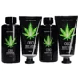 Набір для ванни та душу CBD Luxe Gift set - GREEN TEA & HEMP OIL (4 предмети)