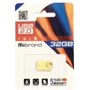 USB-флешка Mibrand 32GB Hawk USB 2.0 Gold (MI2.0/HA32M1G): Стандарт USB USB 2.0