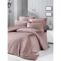 Комплект постельного белья Victoria Deluxe Jacquard Sateen Rimma жаккард-сатин евро каппучино (48795_2,0)
