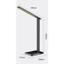 Офисная настольная лампа TaigeXin TGX-A928 LED 11W Silver (TGX-A928-Silver): Тип источника освещения Светодиодная лампа LED