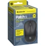 Мышь Defender Patch MS-759 Black (52759): Эргономика симметричная для левшей
