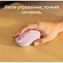 Мышь Logitech M196 Bluetooth Rose (910-007461): Максимальное разрешение сенсора, dpi 1000