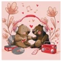 Картина за номерами Brushme Мелодія кохання @artdi.ua 40х40 см (SBS016)