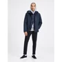 Куртка Jack & Jones 31101711 46 синяя демисезон с капюшоном: Длина рукава Длинный