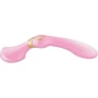 Вибромассажер Shunga Zoa Light Pink, двусторонний