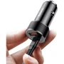 Зарядное устройство Baseus USB Car Charger Small Screw USB 3.0+USB-C 36W Black (CAXLD-A01): Особенности Быстрая зарядка, USB-C