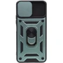 Чехол для телефонов Mobile Case Camshield Serge Magnetic Ring Green for Xiaomi Mi 11 Lite / Mi 11 Lite 5G: Тип накладка на заднюю часть