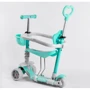 Самокат Best Scooter бирюзовый (B-2011): Тип колес литые