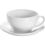 Чашка для капучіно зі блюдцем Maxwell & Williams White Basics Round 310 мл (AA2744)