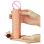 Насадка на пенис LoveToy Revolutionary Silicone Vibrating Nature Extender Add 1.5"