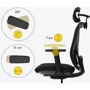 Крісло Mealux Q1 Air Fabric Black (HF-Q1 F/B) фото 11