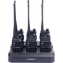 Рации Baofeng UV-5R Black SIX PACK + Зарядный комплект (BL-5X6 + 6 АКБ BL-5)