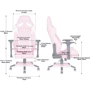 Кресло игровое Anda Seat Soft Kitty Size M Blue (AD7-24-EW-PV-W01) фото 1