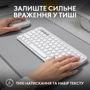 Комплект беспроводной Logitech Pebble 2 Combo White Wireless (920-012240): Количество кнопок 3