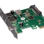 Frime PCI-E to USB3.0 TYPE-A+C VL805 (ECF-PCIEtoUSB007.LP): Тип Плата розширення