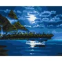 Картина по номерам Brushme Лунная ночь 40x50 см (BS33220)