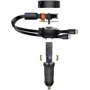 Зарядний пристрій Baseus Car Charger Retractable USB-C+Lightning 30W Black (CGTX000001): Кількість USB-портів нет