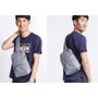 Сумка для ноутбуков Xiaomi 10" Multi-Functional Urban Leisure Chest Pack Light Gray (1161200014): Материал полиэстер
