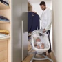 Кроватка-стульчик Chicco Baby Hug Air 4 в 1, цвет 39: Колеса Есть