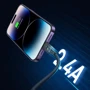Кабель Baseus USB Cable to Lightning Unbreakable Series Fast Charging 2.4A 1m Black (P10355802111-00) фото 8