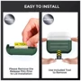 Чехол для наушников AhaStyle Rugged Protective with strap Midnight Green (X003KE4A7N) for AirPods Pro 2 фото 3