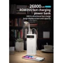 Зовнішній акумулятор Romoss Power Bank 30000mah Sense8P+ White (PHP30-515-1134): Особливості З дисплеєм, індикатор заряду, швидка зарядка